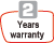 2 years warranty