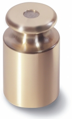 M2 Single weights, finely turned brass